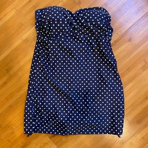 Adorable Strapless One Piece Swimsuit!